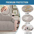 Suede Couch Covers Velvet Sofa Protector Chair Cover